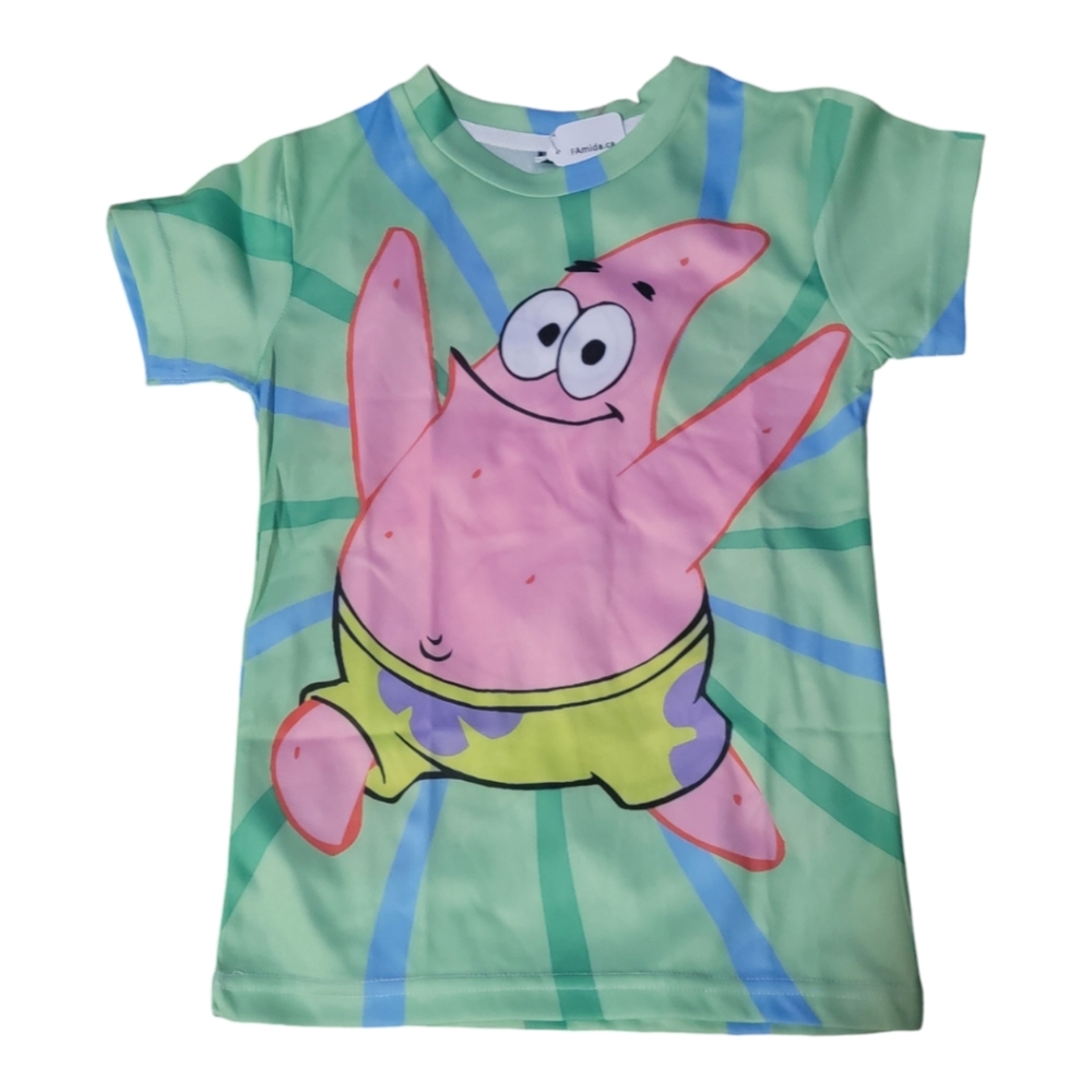NWT PATRICK STAR kid's shirt size 120 cm